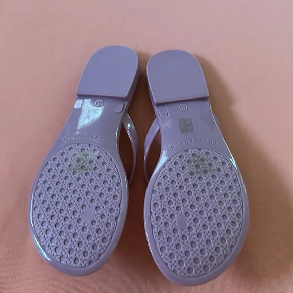 New Tory Burch Sandals. Size 8. Purple.
