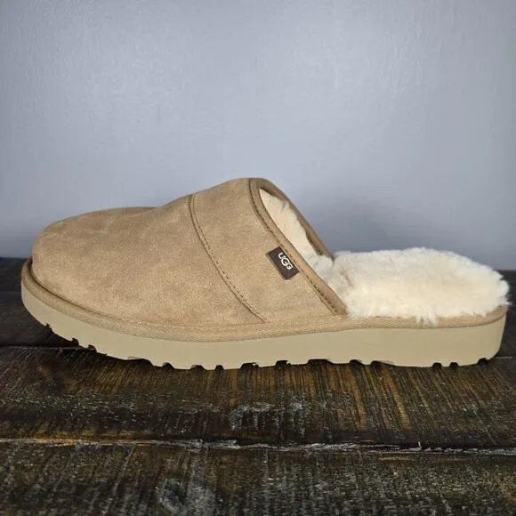 NEW UGG Leisure Outdoor Slide Mens Size 11 Slip-On Casual Slipper Shoes Brown