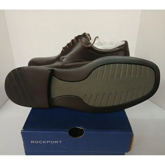 New With Box Rock Port Margin Style K1225 Dress Shoes Business Mens Sz  12W #597