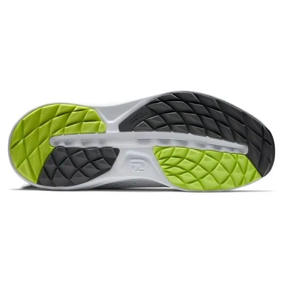 New Without Box Footjoy Flex XP Golf Shoes White Green Men Size 10.5XW  X-Wide