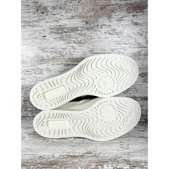 NEW Womens Adidas By Stella McCartney Court Slip-On Sneakers White Sz 8 Athletic
