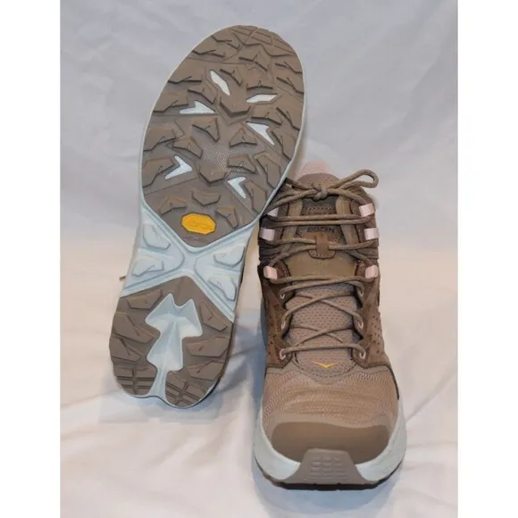 NIB Hoka One One Anacapa Mid GTX Hiking Sneaker Hiking Boots DIFL TAN Sz 10
