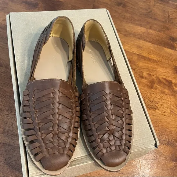 NIB men’s Nisolo Huarache sandals leather size 8.5