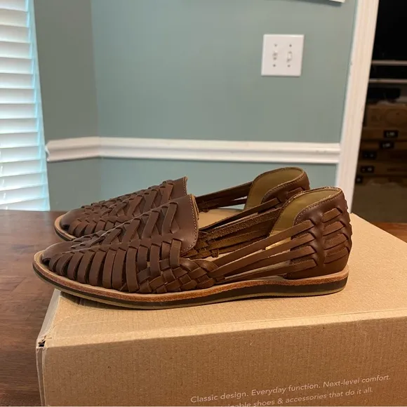 NIB men’s Nisolo Huarache sandals leather size 8.5