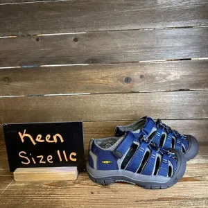 NIB New Little Kids Keen Newport H2 Blue Strappy Outdoor Shoes Sandals Size 11 C