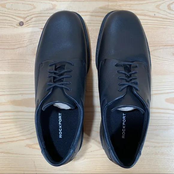 NIB Rockport Big Bucks Margin Oxford ShoesStyle # K71224Men’s 8W WIDE Black