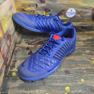 Nike 580456-401 Men's Sz 11.5 Blue Lunargato II Indoor Low Top Soccer Shoes