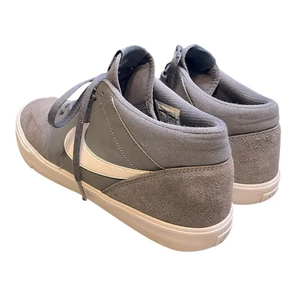 Nike 923198-010 SB Portmore Solar Mid Grey Lifestyle Sneaker Shoes US Men's 12