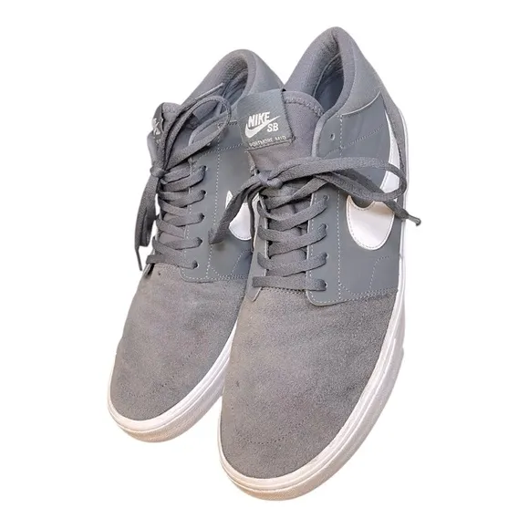 Nike 923198-010 SB Portmore Solar Mid Grey Lifestyle Sneaker Shoes US Men's 12