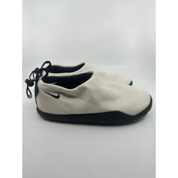 Nike ACG Air Moc Men's Size 9.5 Summit White Black Slip-On Moccasins DZ3407-100