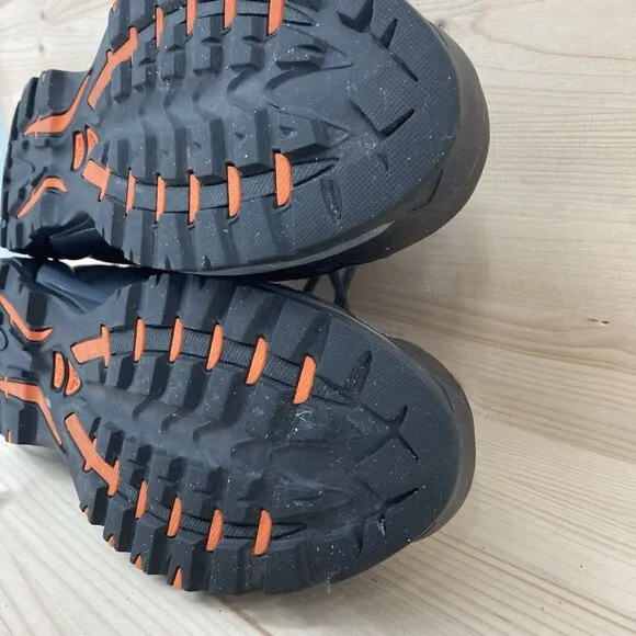 Nike ACG Men’s Size 12 All Trac Trail Gray Orange Hiking Shoes Sneakers