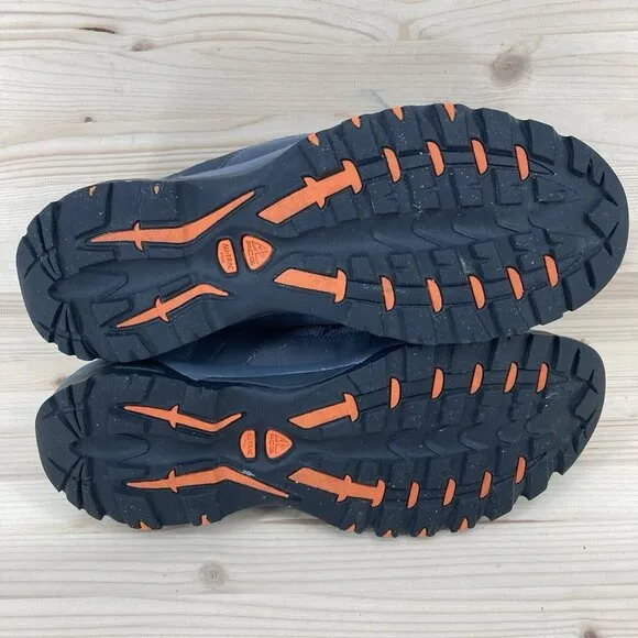 Nike ACG Men’s Size 12 All Trac Trail Gray Orange Hiking Shoes Sneakers