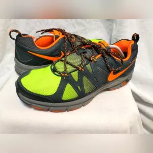 Nike Air Alvord 10 Shoes Mens Sz 12 Black Spruce/Lime Trail Running Hiking