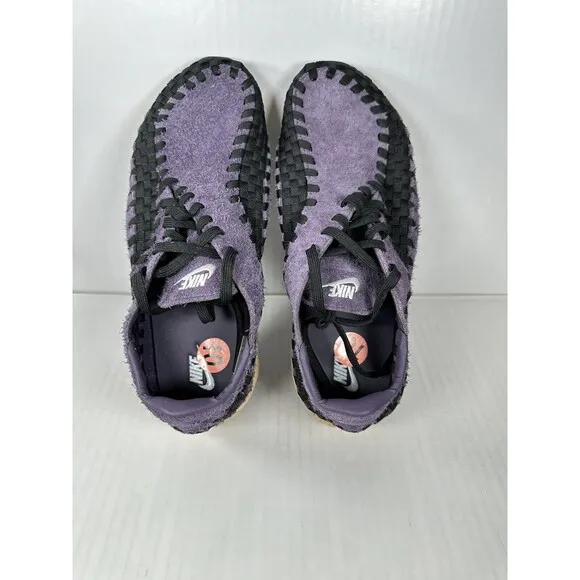 Nike Air Footscape Woven 'Dark Raisin' Purple - Women's Size 10 - FZ2615-500 NEW