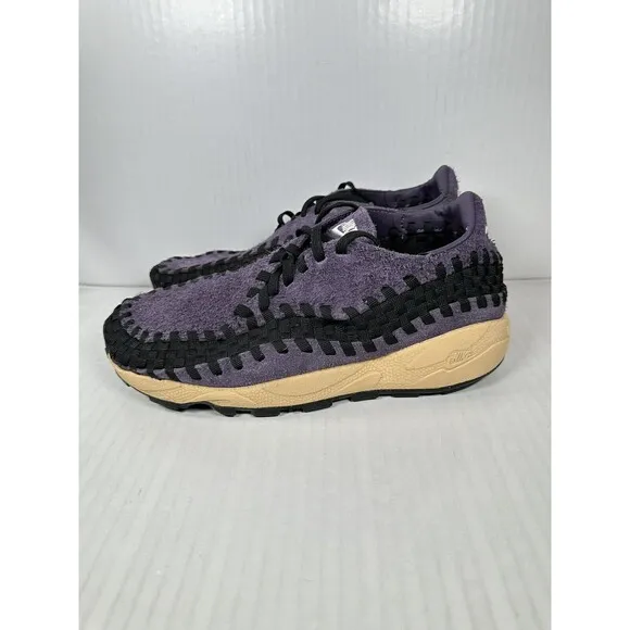 Nike Air Footscape Woven 'Dark Raisin' Purple - Women's Size 10 - FZ2615-500 NEW