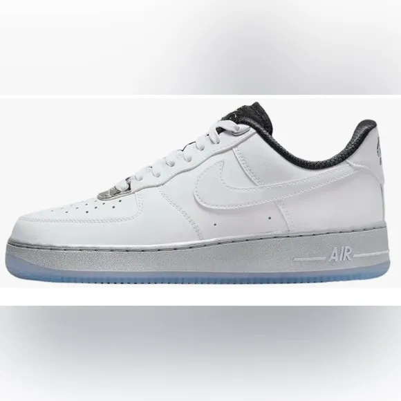 Nike Air Force 1 ‘07 SE Chrome Pack White Metallic DX6764 100 Size 10 NWT