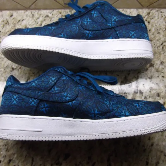 nike air force 1's stained glass green abyss size 12