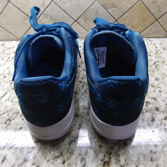 nike air force 1's stained glass green abyss size 12