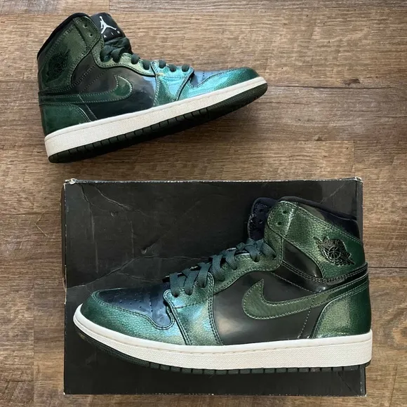 Nike Air Jordan 1 High Anti-Gravity Machine Grove Green Black