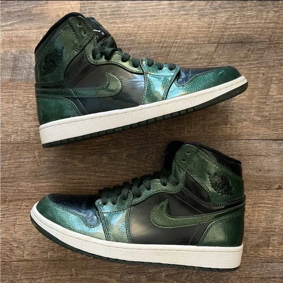 Nike Air Jordan 1 High Anti-Gravity Machine Grove Green Black