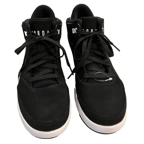 Nike Air Jordan Flight Origin 4 Basketball Shoes Black 921196-001 Men's size 9.5