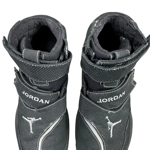 Nike Air Jordan Mens T4G Ray Allen Size 9.5 Black Sneaker Shoes 313527-001