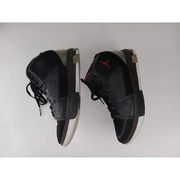 Nike Air Jordan Ol'School II 331819-061 Men's 11.5 Black and Red 2008