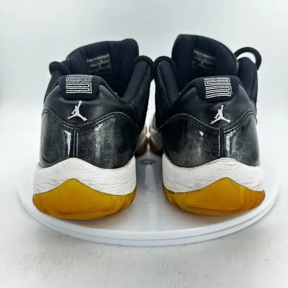Nike Air Jordan Retro 11 XI Low Men Sz 9.5 528895-010 Black White Graphite Shoes