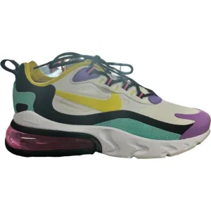 Nike Air Max 270 React AO4971-101 Geometric Abstract Shoes Mens US Size 8.5
