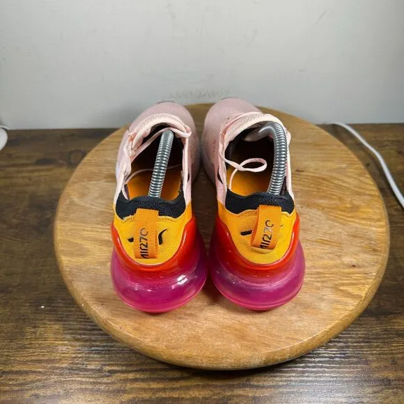 Nike Air Max‎ 270 Women's Size 8 Coral Pink Shoes AH6789-603
