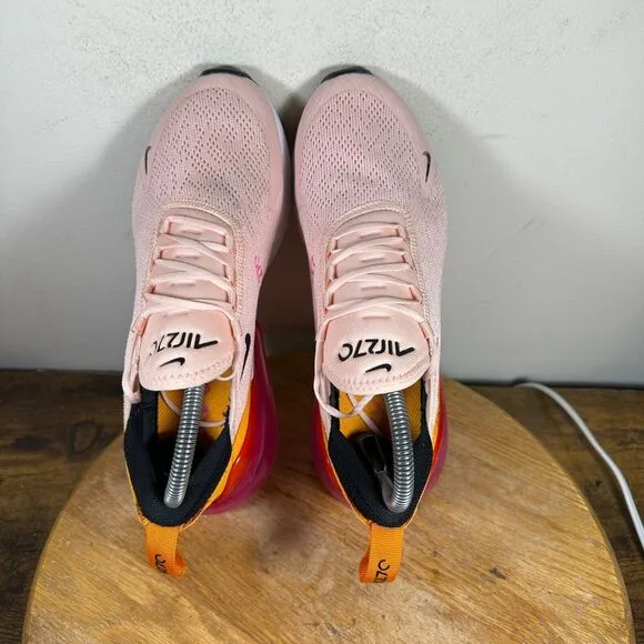Nike Air Max‎ 270 Women's Size 8 Coral Pink Shoes AH6789-603