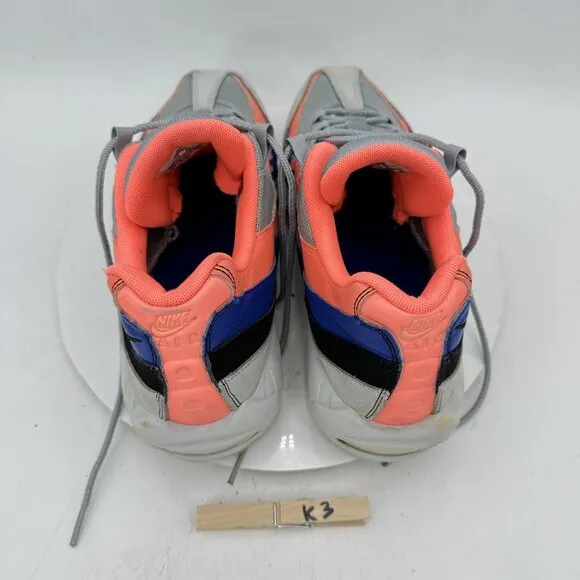 Nike Air Max 95 Men Size 12 749766-035 Ultramarine Platinum Bright Mango Shoes
