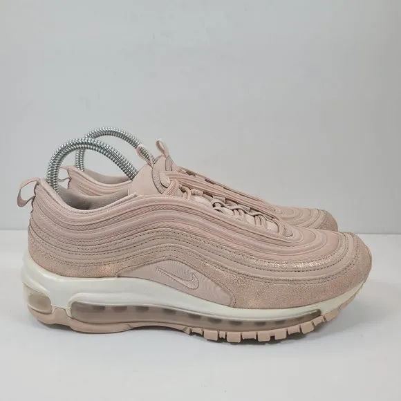 Nike Air Max 97 SE 2018 Beige Rose Gold Bronze Womens Shoes AV8198-200 US Size 8