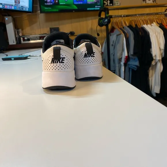 Nike Air Max Thea White Black Women Sneaker Running Shoes 599409-102 Size 6.5