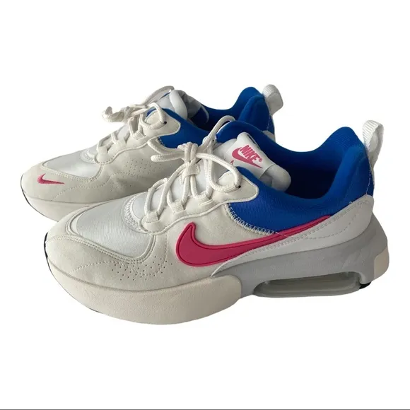 Nike Air Max Verona white/pink/blue shoes size 8