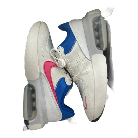 Nike Air Max Verona white/pink/blue shoes size 8