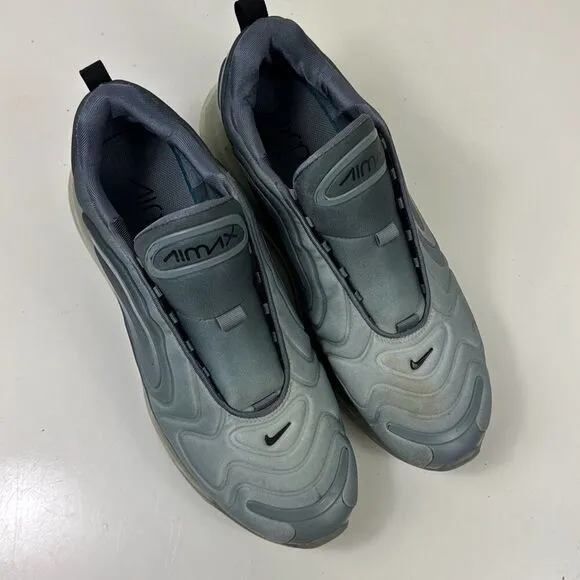 Nike Air Max 720 Athletic Shoes Mens 13 Running Sneakers Grey Black
