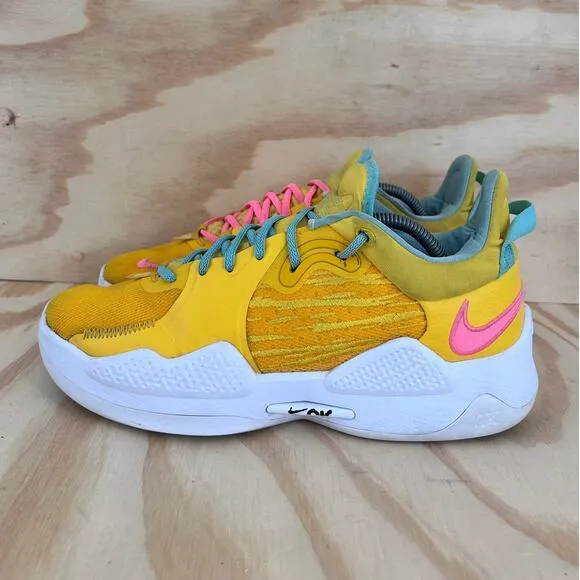 Nike -Air Paul George 5 By You ID -Trainers - Yellow - Men's - 11.5 - DC6768-991