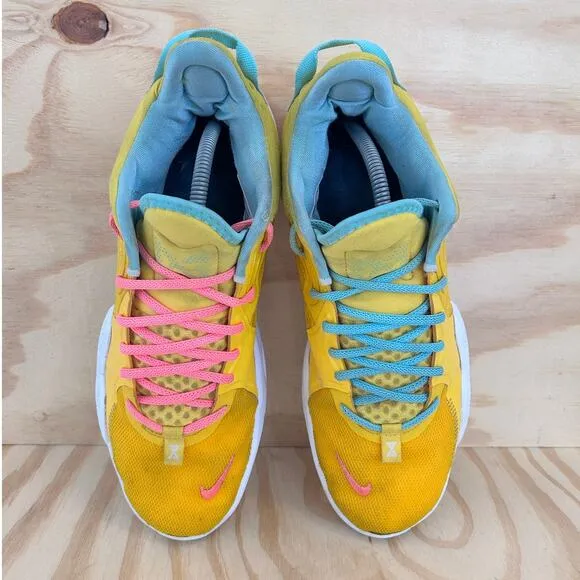 Nike -Air Paul George 5 By You ID -Trainers - Yellow - Men's - 11.5 - DC6768-991
