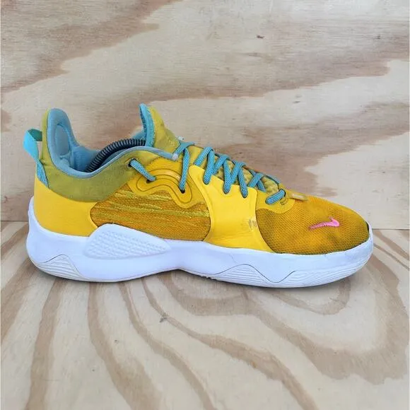Nike -Air Paul George 5 By You ID -Trainers - Yellow - Men's - 11.5 - DC6768-991