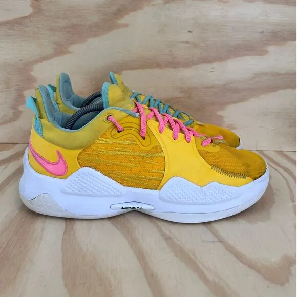 Nike -Air Paul George 5 By You ID -Trainers - Yellow - Men's - 11.5 - DC6768-991