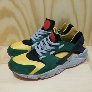 Nike Air x Stussy Huarache Shoes Men's sz 14 Dark Olive Limited Edition