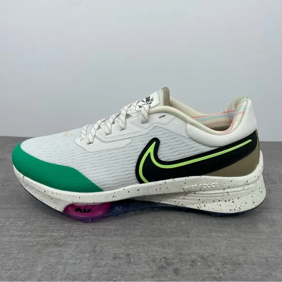 Nike Air Zoom Infinity Tour NEXT% Golf Shoes White/Green DQ4130-103 Men's 8 Wide