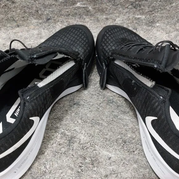 Nike Air Zoom Pegasus 37 FlyEase Wide Sneakers Men's Sz 14 Black CK8446-003