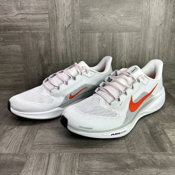 Nike Air Zoom Pegasus Men's size 14 White Running Shoes