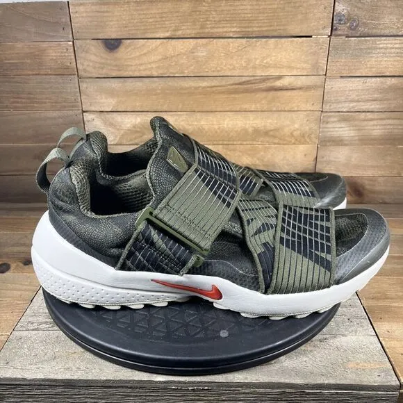 Nike Air Zoom Mens Size 11.5 Gimme Spikeless Golf Shoes Army Green Sneakers