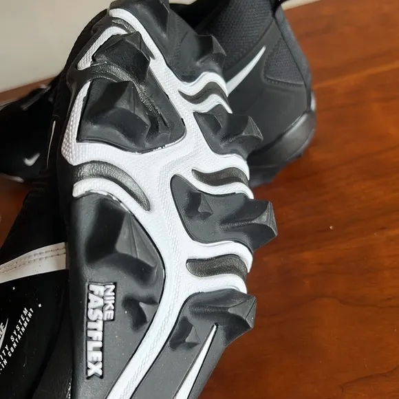 Nike Alpha Menace 3 Shark Football Cleat Black CV0584-001 mens 11.5 wide