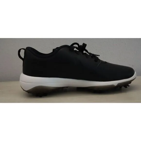 Nike AR5579 001 Men's Sz 8 Wide Black/White Roshe G Tour Golf Shoes $110