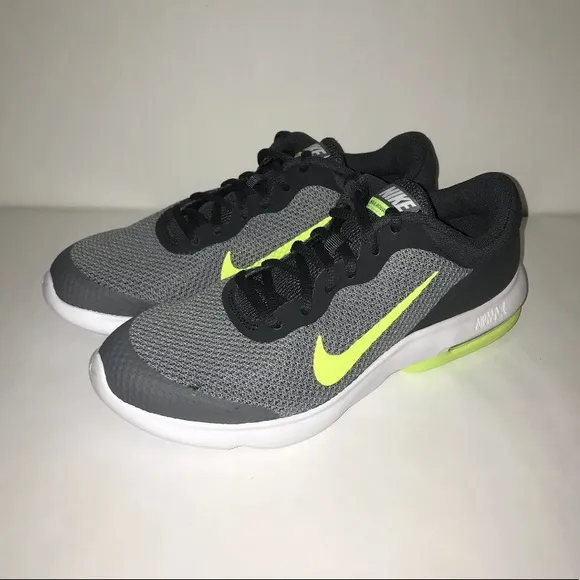 Nike Boys Air Max Advantage Grey Volt