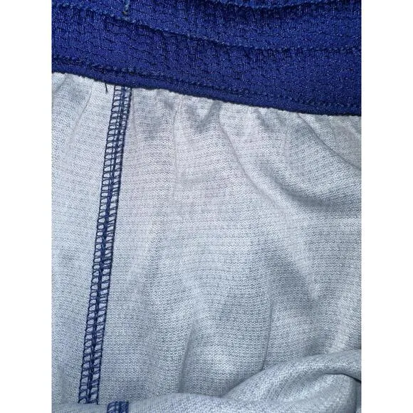 Nike Dri-FIT Marble Print Elite Basketball Mens Blue Shorts Sample